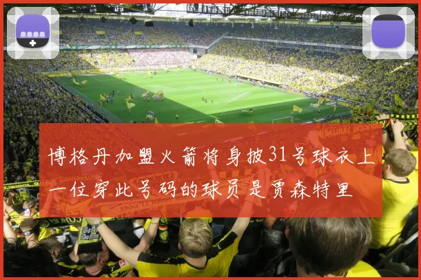 博格丹加盟火箭将身披31号球衣上一位穿此号码的球员是贾森特里